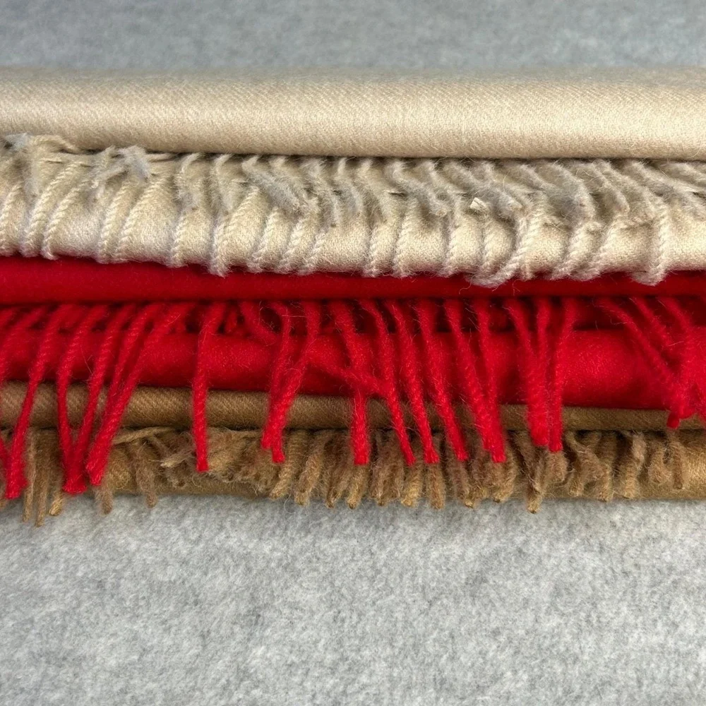 Peruvian Soul 100% Baby Alpaca Scarf‎ Wrap Shawl Handcrafted Made Peru Camel Tan